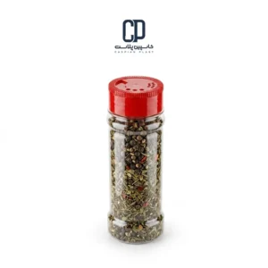 بطری ادویه 80 گرمی استوانه با درب پیچی