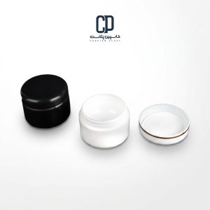 قوطی کرم 2 جداره طرح پارمیس 30 و 50 گرمی