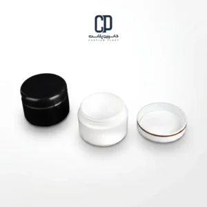 قوطی کرم 2 جداره طرح پارمیس 30 و 50 گرمی