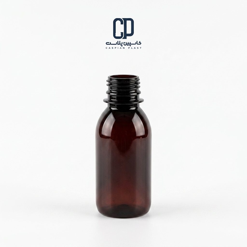 بطری 120 سی سی دارویی دهانه 28 شربتی