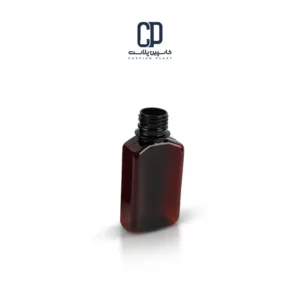 بطری 120 سی سی کتابی دارویی قهوه ای 17 گرم