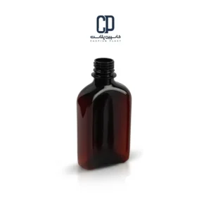 بطری 250 سی سی کتابی دارویی قهوه ای 25 گرم
