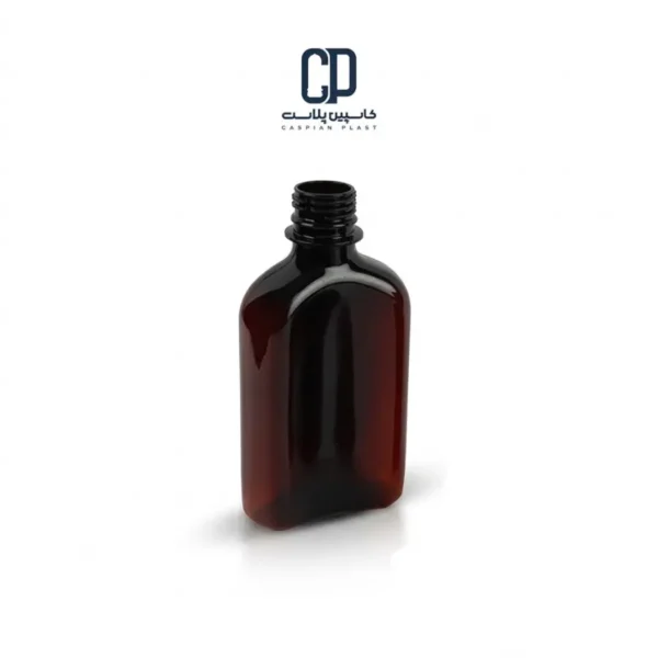 بطری 250 سی سی کتابی دارویی 23 و 25 گرم بطری 250 سی سی کتابی دارویی قهوه ای 25 گرم