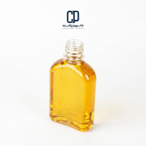 بطری 250 سی سی کتابی شفاف دارویی 25 گرم