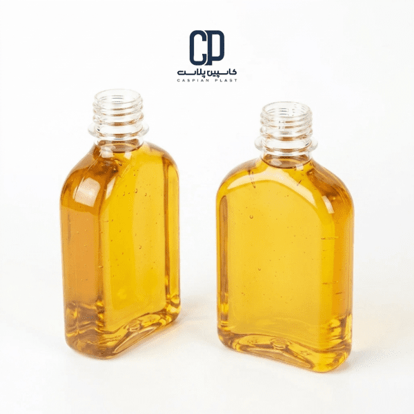 بطری 250 سی سی کتابی شفاف دارویی 25 گرمی