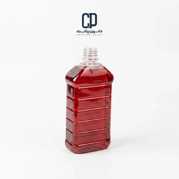بطری 600 سی سی 26 گرم خط دار طرح گندم بطری 600 سی سی 26 گرم خط دار طرح گندم
