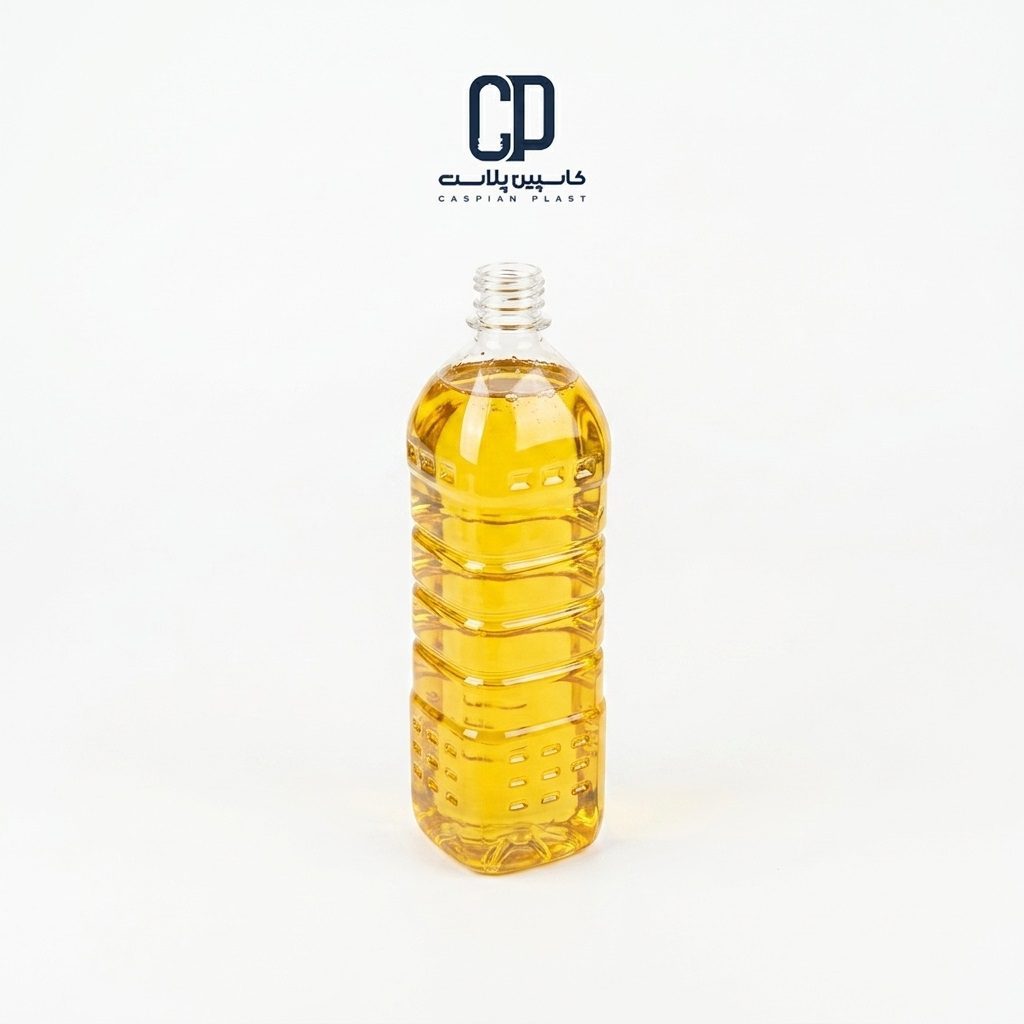 بطری 850 سی سی چهارگوش 36 گرم دهانه 28
