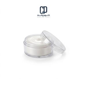 قوطی کریستال 30 گرمی پنککی با درب شفاف